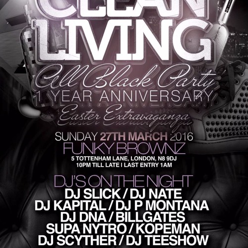 BILGATES LIVE SET @ #CLEAN LIVINGALLBLACK