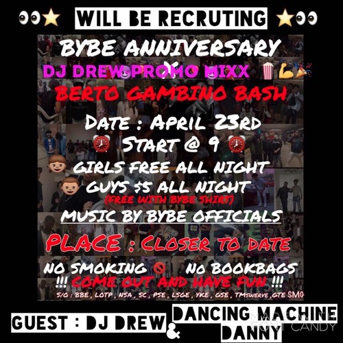 DJ DREW VMG - B.Y.B.E PROMO MIX  #2016 #GSE #LOTP #VMG