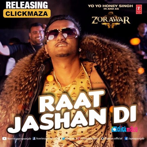Raat Jashan Di Video Song | ZORAWAR | Yo Yo Honey Singh, Jasmine Sandlas, Baani J | NEHAL KHAN WORLD