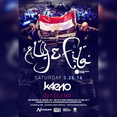 Kaeno Live Ascend Boston 03 - 26 - 16 with Aly & Fila