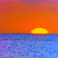 i can see the sun going down