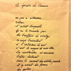 le jardin de larmes...olivier bringer...