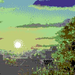 朝の散歩