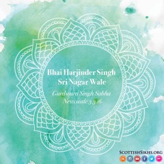 Bhai Harjinder Singh Sri Nagar Wale - Maattee Ko Putharaa Kaisae Nachath Hai - Newcastle 3.3.16