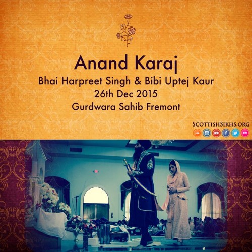 Giani Gurdev Singh - Aaj Hamaarai Grihi Basanth & Laavan Keertan - Anand Karaj HS & UK 26.12.15