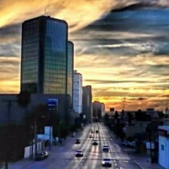 Atardecer en Tijuana