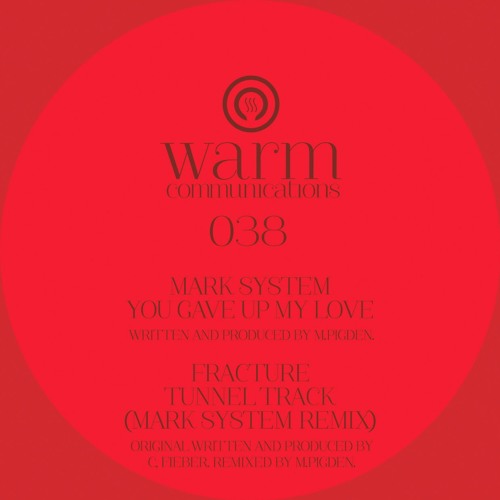 Mark System - You Gave Up My Love