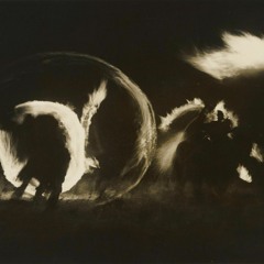 fire dancing to a broken accordion