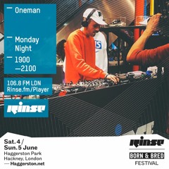 Rinse FM Podcast - Oneman - 4th April 2016