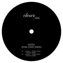 Closer - 006 B1 - Acasual - Spring Theory (Tristen Rework)