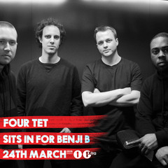 30 min mix on BBC Radio 1 // Four Tet sitting in for Benji B