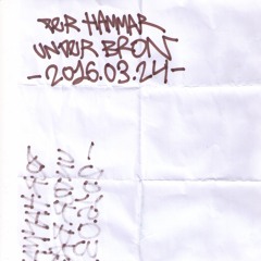 Per Hammar - Warming up at Under Bron // 2016.03.24