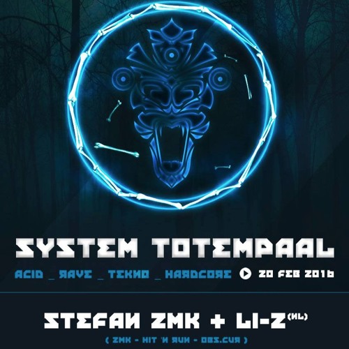 Li - Z & Stefan ZMK - 3 Decks Set @ System Totempaal Belgium 2016 [tekno|rave|hardcore]