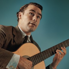 Sean Rafferty at home with Julian Bream