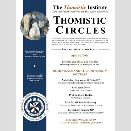 Aquinas on Original Sin: The Promise of an Interdisciplinary Approach | Abp. Augustine DiNoia, OP
