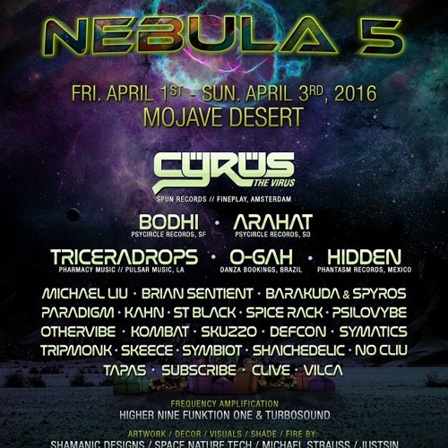 TAPAS - Recorded Live @ Nebula 5 - April 2nd, 2016