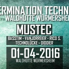 Timo Luecke @ Termination Techno meets Waldhütte Würmersheim 01 - 04 - 2016