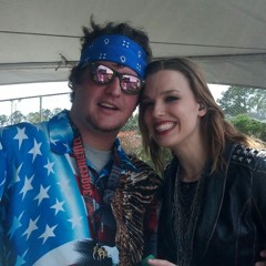 Lzzy Hale with Potter on 98 ROCK