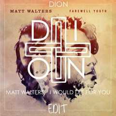 Matt Walters - I Would Die For You (Dion Edit)