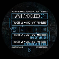 Thunder Vs X - Mind - Wait And Bleed (Section Grabuge Remix)