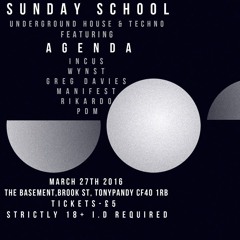 Rikardo - Live @ Sunday School 27.03.16