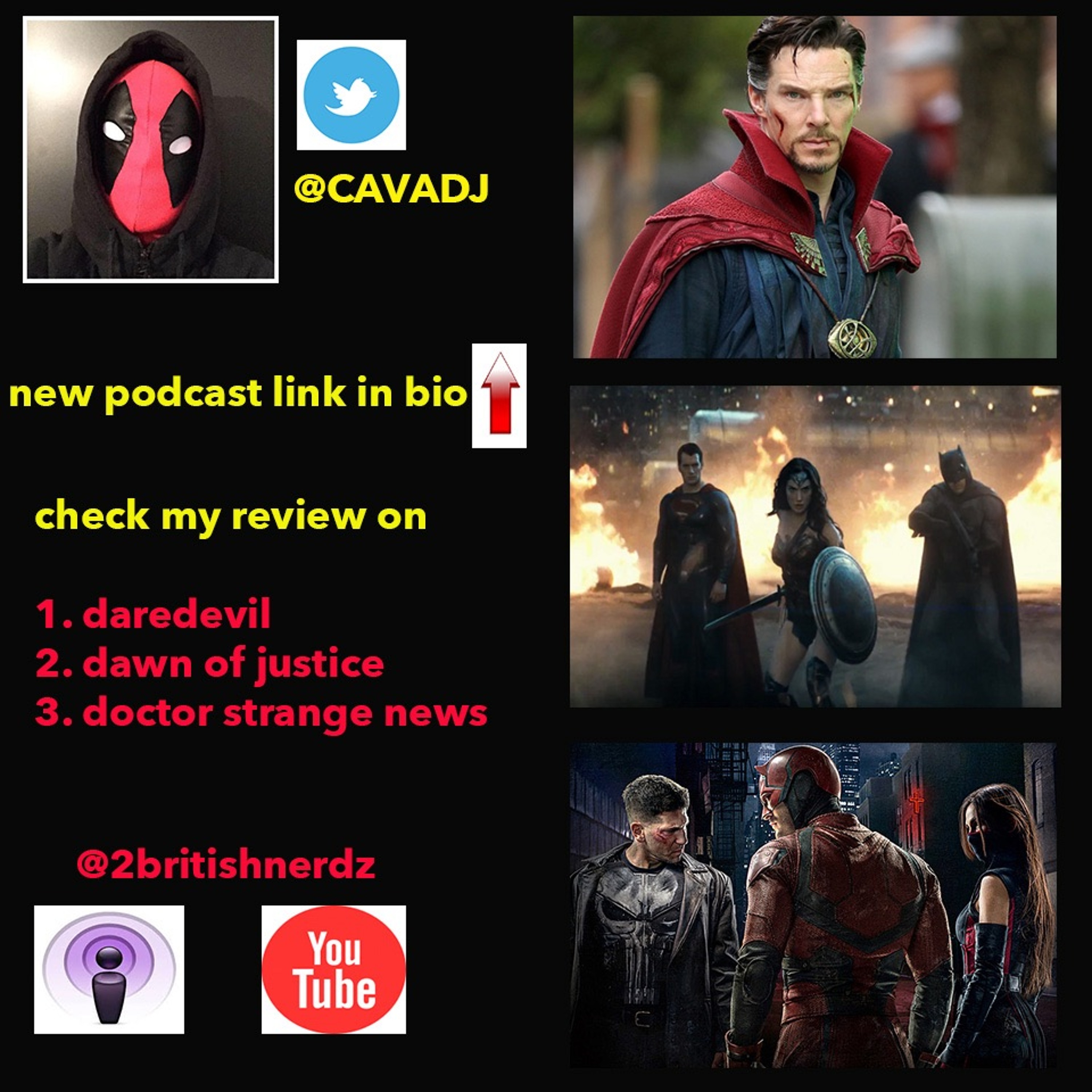 2 BRITISH NERDZ - WEEKLY PODCAST ! - 7 / 4 / 2016