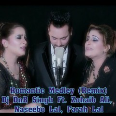 Romantic Medley (Remix) - Dj DnB Singh Ft. Zohaib Ali & Naseebo Lal, Farah Lal