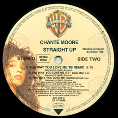 Chanté Moore - Straight Up (The Way You Love Me '88 Remix)  @InitialTalk