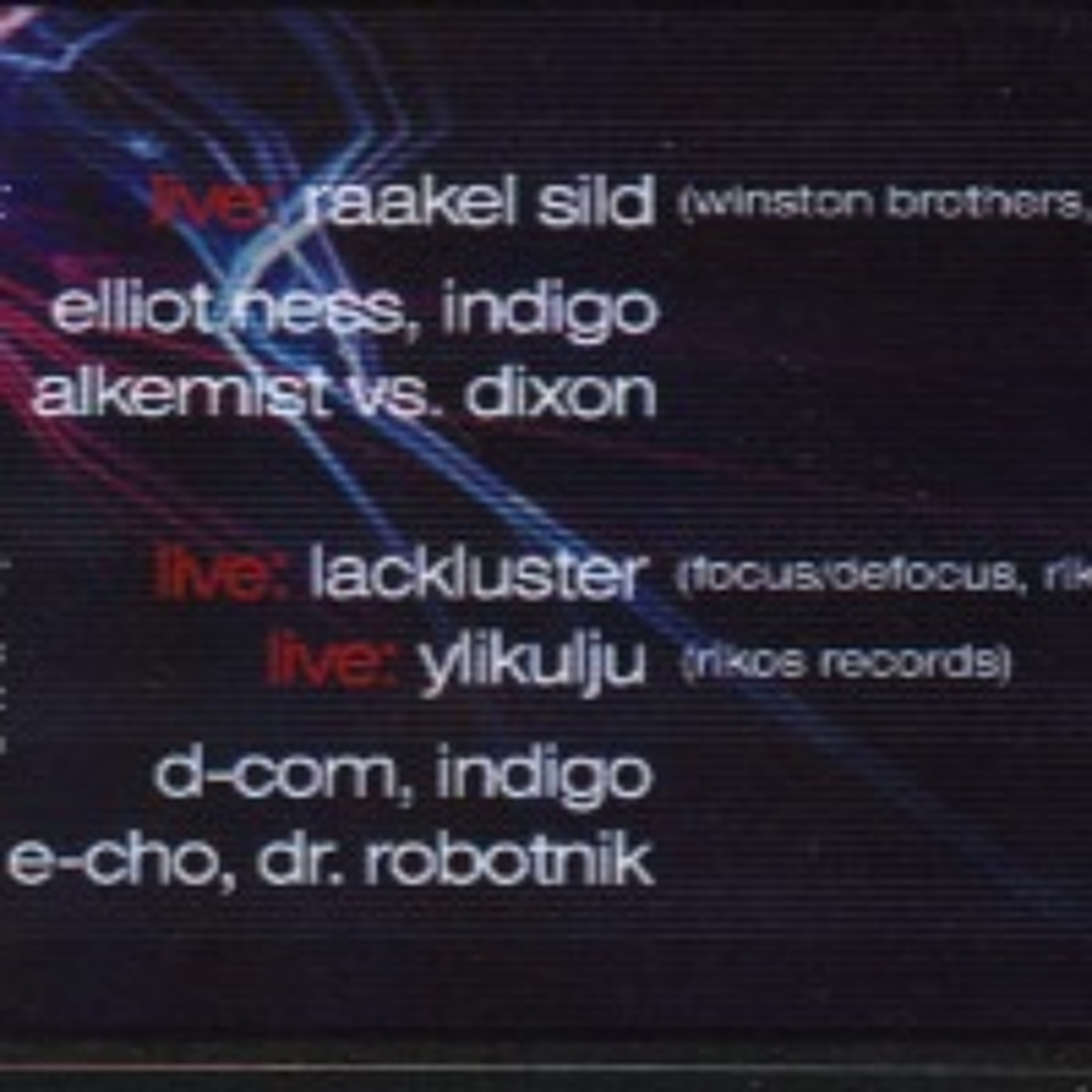 Live at Kaaos Afterhours, Jyväskylä, 15-07-2000 episode artwork