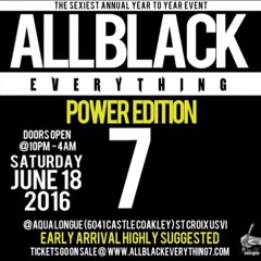 TS Ent & DJ Chubby presents All Black Everything 7even Power Edition Promo Mix 2K16