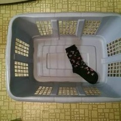 Lost sock in the Oubliette dryer