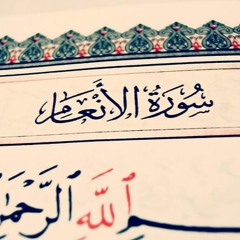 تفسير سورة الأنعام--الجزء ١