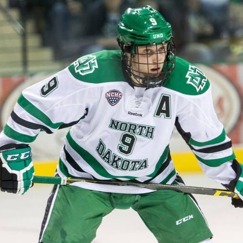 Stream episode University of North Dakota forward Drake Caggiula by