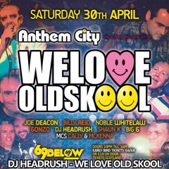 Paul Norval aka DJ Headrush - WeLoveOldSkool 69 Below Live  *** Please Share & Repost ***