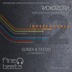 Independance #12@RadiOzora 2016 April | Sundi & Tatoo Live From Studio