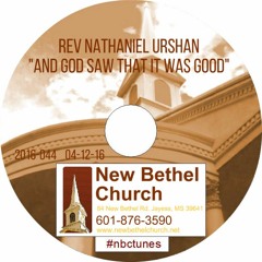 Rev Nathaniel Urshan - And God Saw That It Was Good