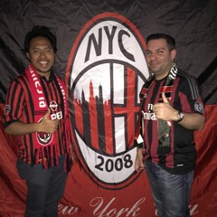 With AC Milan fans for the Juve Game. From Legends