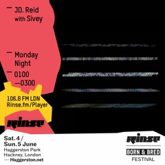 Rinse FM Podcast - JD. Reid w/ Sivey - 11th April 2016