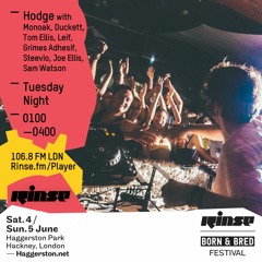Rinse FM Podcast - Hodge pres. Freerotation Takeover - 12th April 2016
