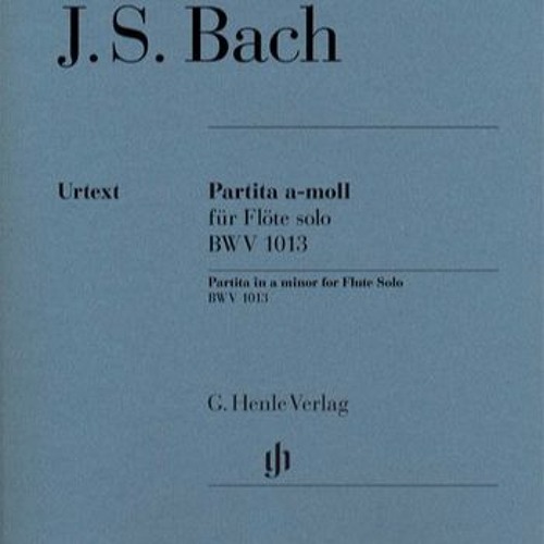Bach - Partita For Solo Flute In A Minor, BWV 1013 I. Allemande (Gustav Scheck - Flute), 1957