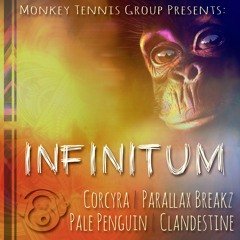 Monkey Tennis Group - INFINITUM - Corcyra, Parallax Breakz, Pale Penguin, & Clandestine