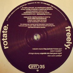 [amr035r]  v/a rotate freely -- .t2. mick welch - tetra hi