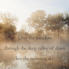 rhizome -over the meadow- (Naviarhaiku119)