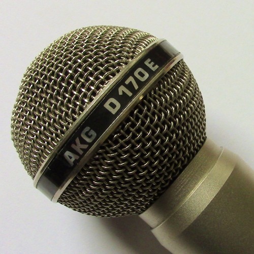 Stream 34 Vintage Microphone Recording. AKGD170E on Bass Drum by