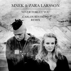Zara Larsson & MNEK - Never Forget You ( Carlos Restrepo Remix )