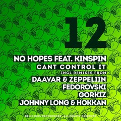 No Hopes feat. Kinspin – Can't Control It (Original mix) OUT NOW!!!
