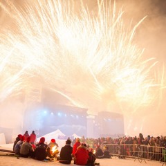 Olympic Flag Entrance by Peter Baden YOG Lillehammer2016