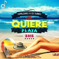 100 Dj Peligro Ft Dj Turbo - Ella Quiere Playa [DJ Bust Edition 2k16']