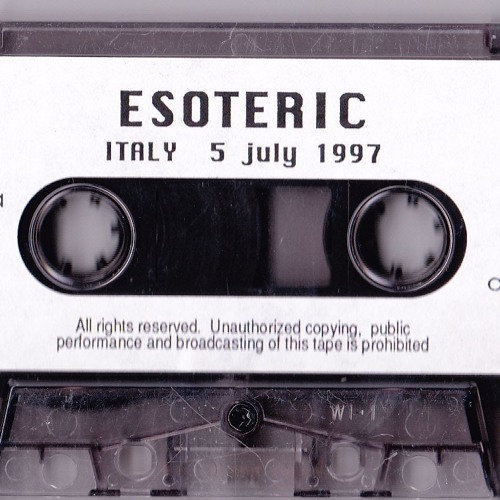 Curley Esoteric Italy 05 - 07 - 1997 Mixtape