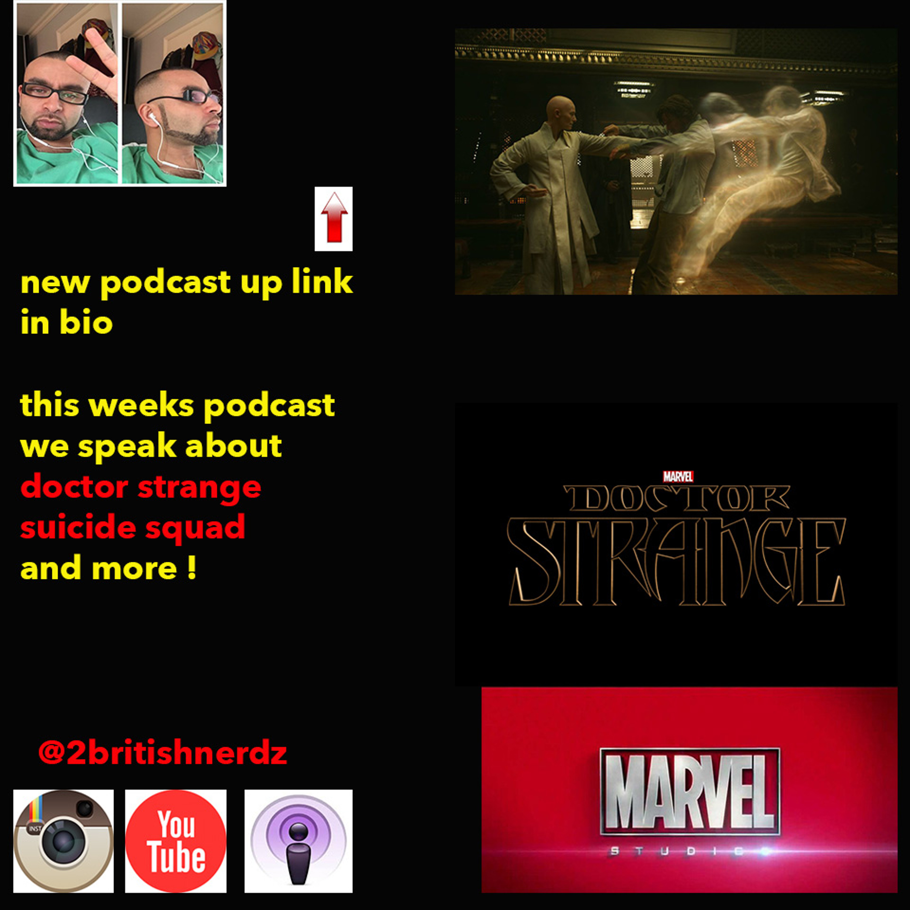 2 BRITISH NERDZ - WEEKLY PODCAST ! - 15 / 4 / 2016